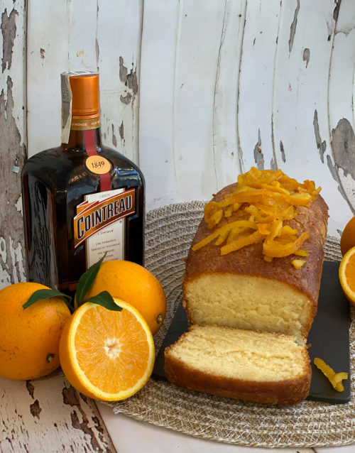 Plum cake de naranja y Cointreau